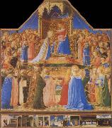 Fra Angelico The Coronation of the Virgin oil painting on canvas
